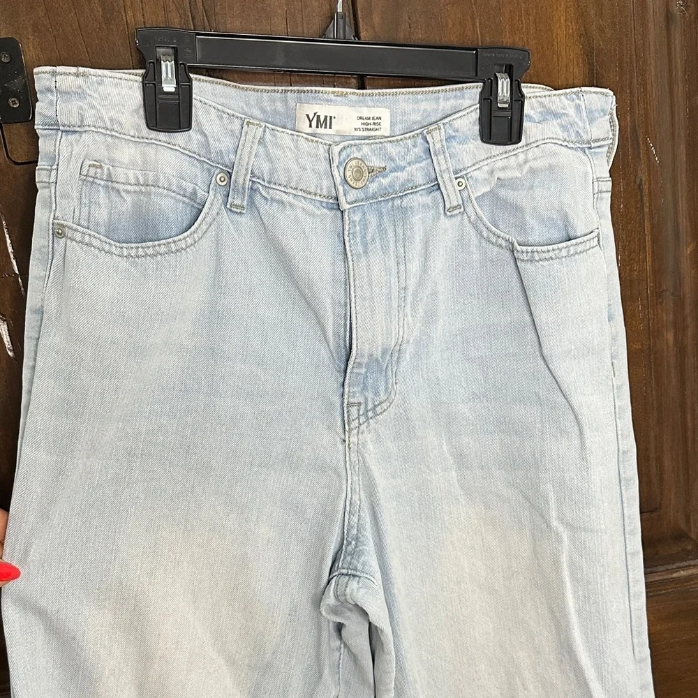 YMI Light Blue Flare & Wide Leg Jeans - Picture 6 of 7